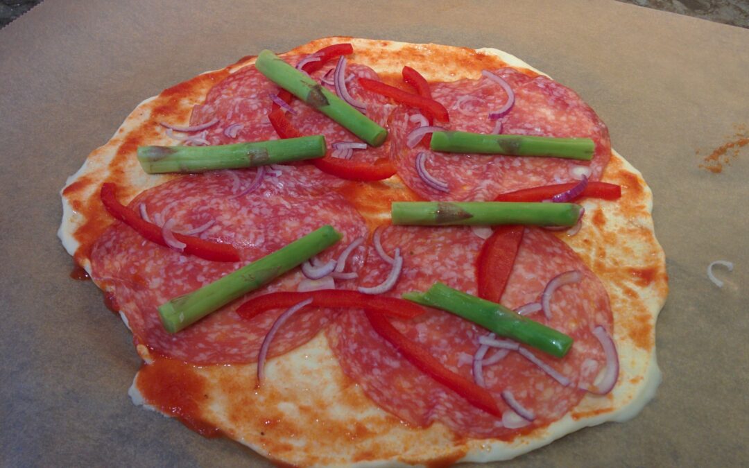 Ny variant – salami och sparris